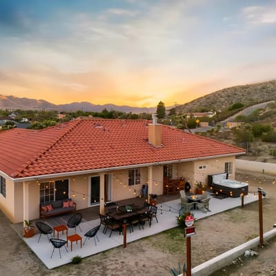 Joshua View Family Retreat / Spa / Fire Pit